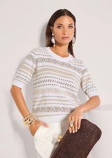 Jumper with glazed yarn thumbnail 5
