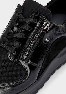 Sneakers en cuir et textile, adaptés aux pieds sujets à l’hallux valgus thumbnail 3