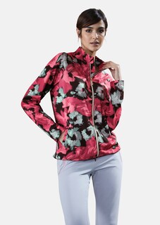 Sporty jacket with floral print thumbnail 3