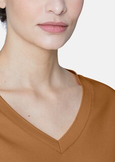 Sweatshirt mit 3/4-langen Ärmeln. thumbnail 6