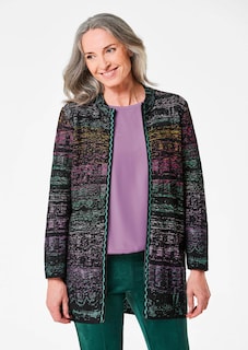 Cardigan en milleraies multicolores thumbnail 1