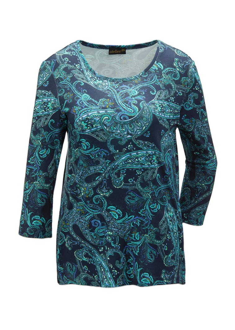 Druckshirt in kraftvollen Farben