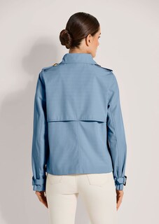 Korte jas in trench-stijl thumbnail 4