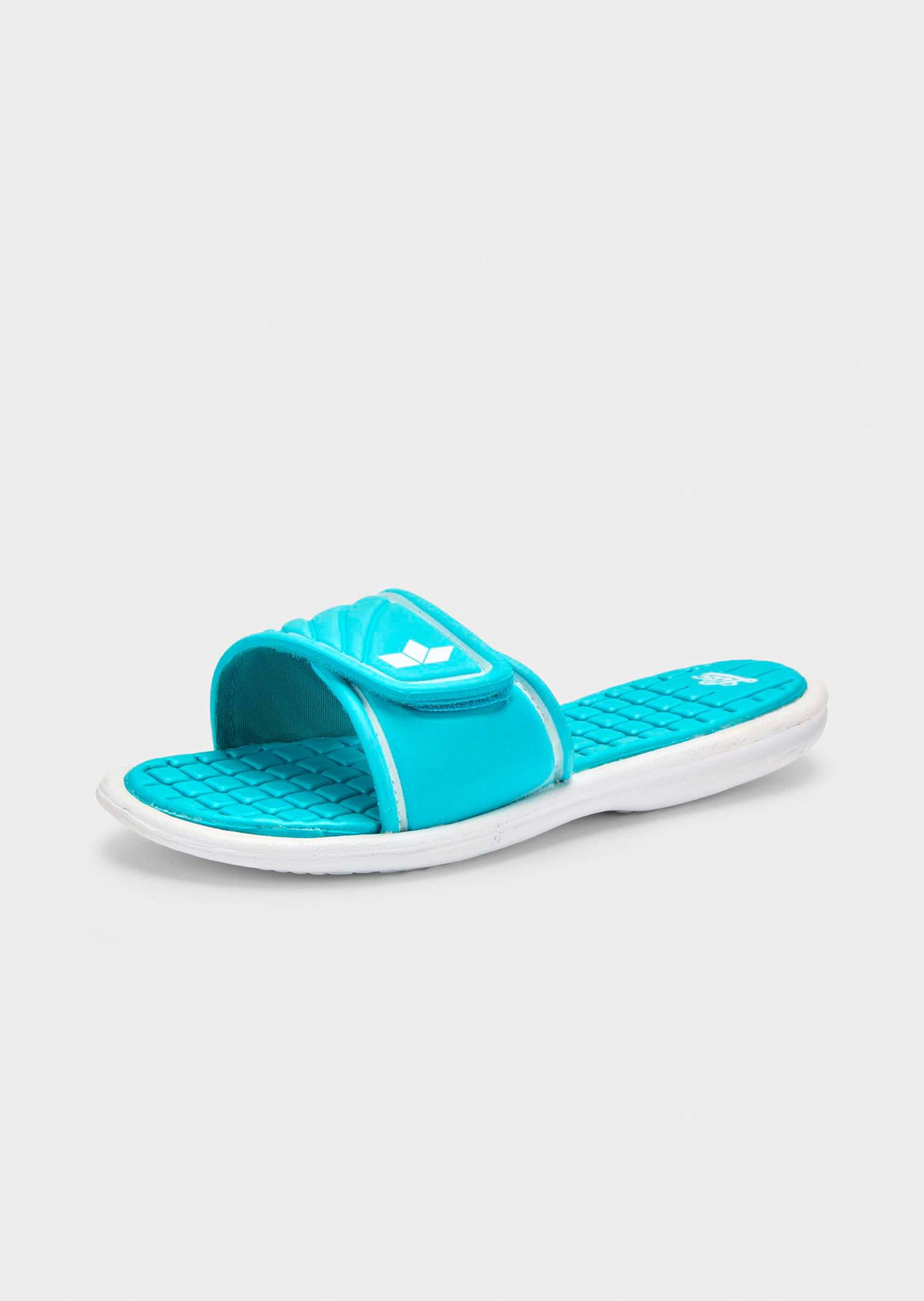 Badslippers met klittenbandsluiting