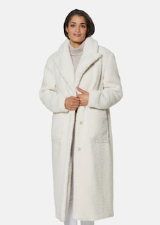 Manteau long en fausse fourrure thumbnail 2