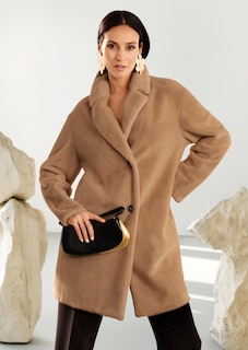 Faux fur coat thumbnail 1