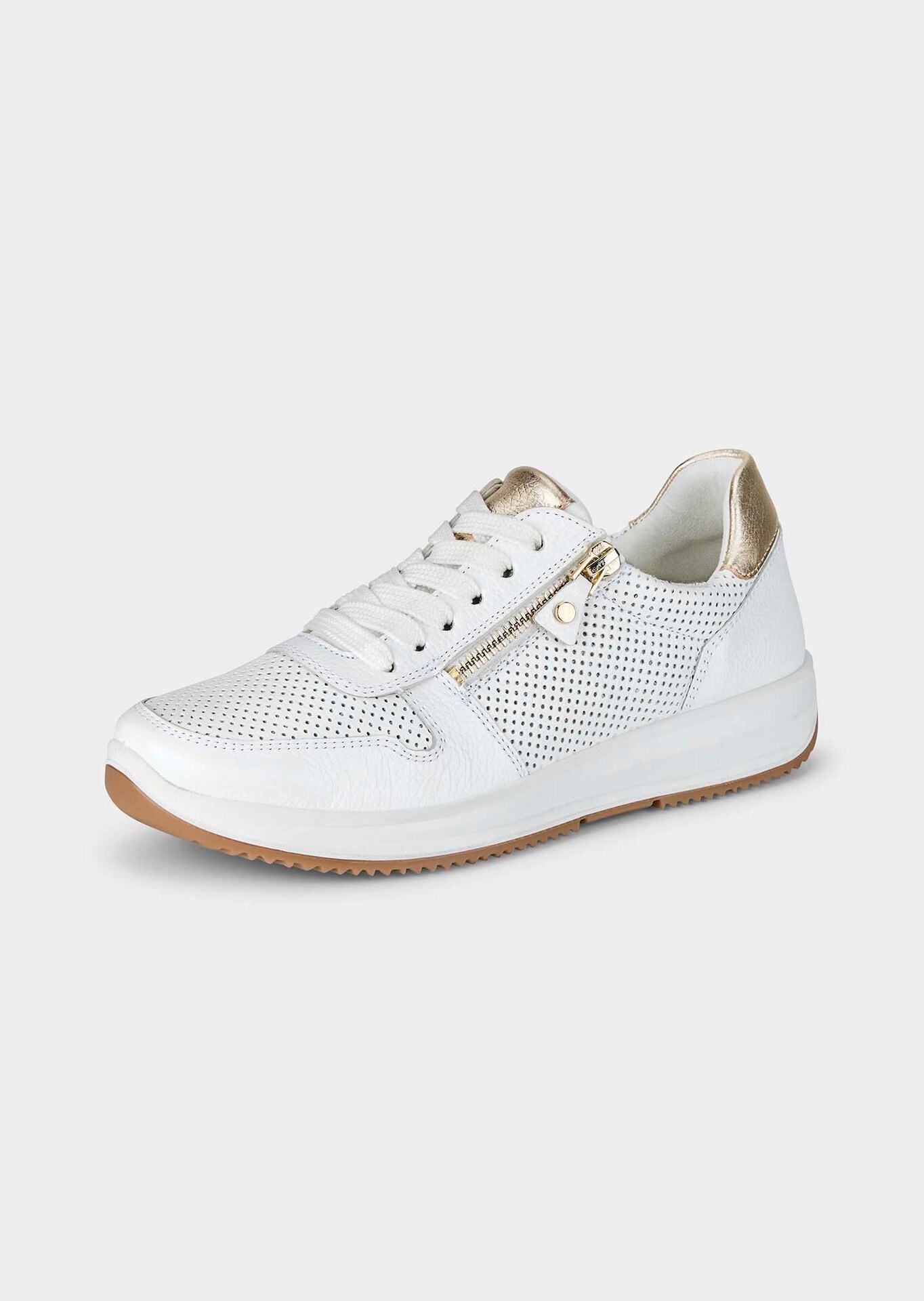 Sneaker mit komfortablem Reißverschluss