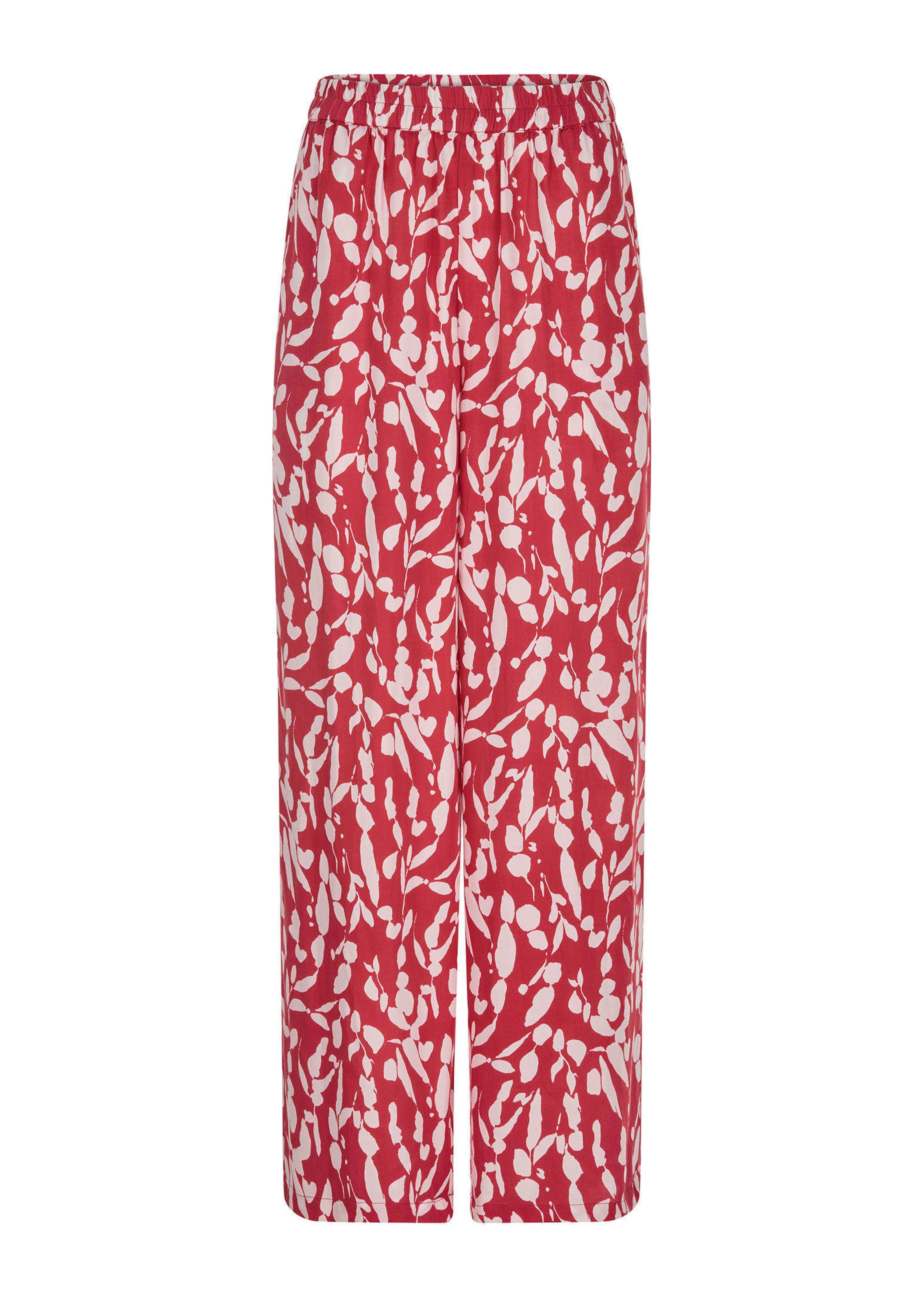 Weite Hose VERA aus Viskose-Satin