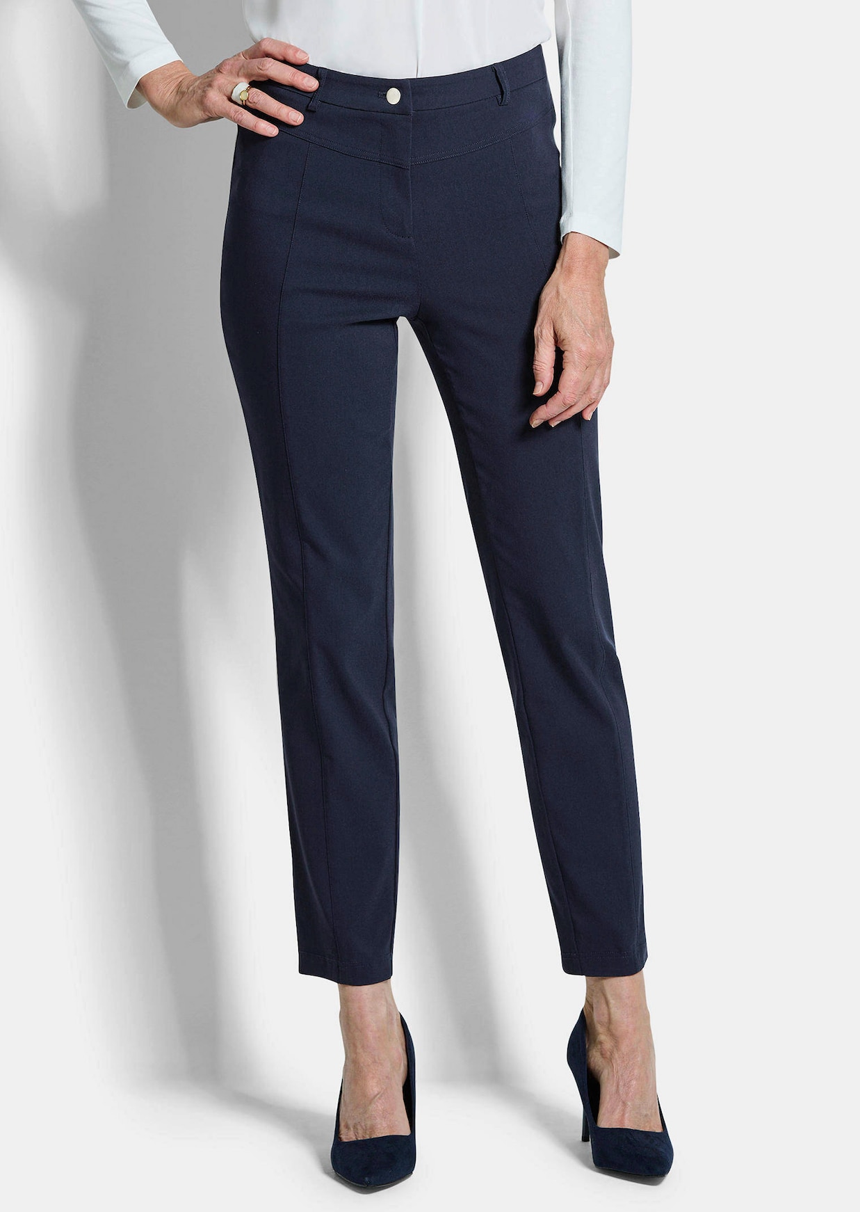 Pantalon LOUISA en bengaline Super-Stretch