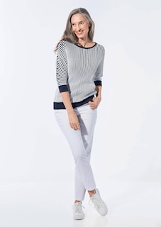 Pullover mit Fledermausärmeln thumbnail 2