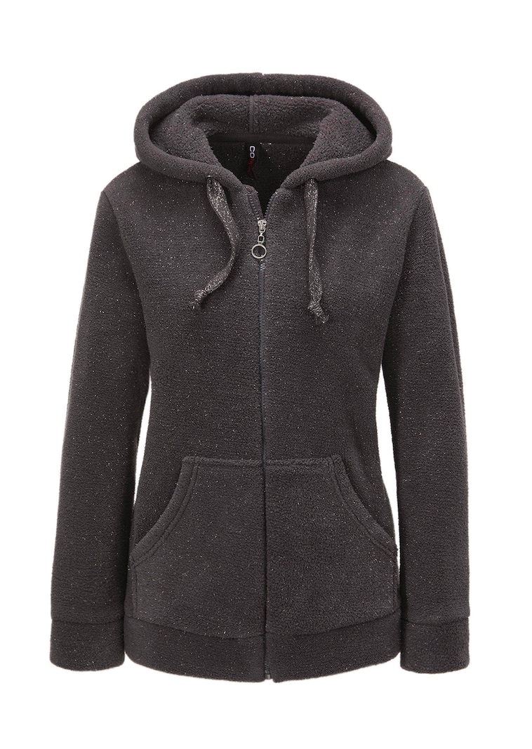 Kuschelige Flausch-Freizeitjacke