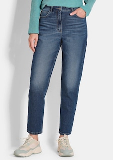 Jean mom SARA en coton stretch thumbnail 1