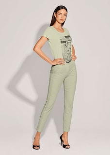 Pantalon stretch coupe ajustée thumbnail 3