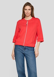 Verkürzte Jerseyjacke mit Glitzerdetail thumbnail 4