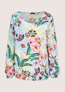 Blouse agrémentée d’un motif de grosses fleurs thumbnail 6