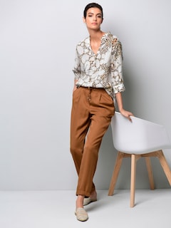 Oversizedbluse in modischem Print thumbnail 7