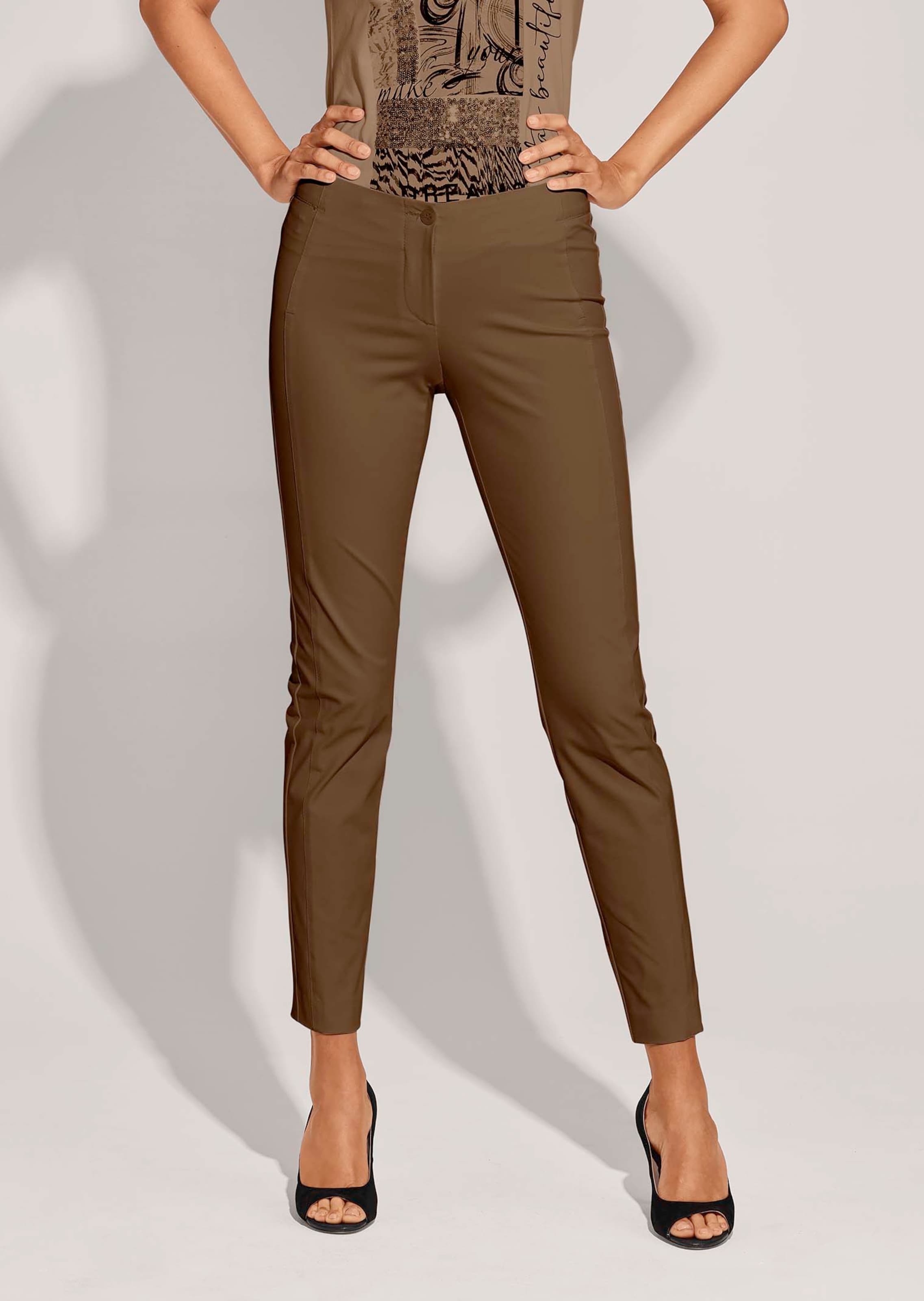 Pantalon stretch coupe ajustée