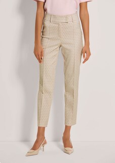 Schlanke Jacquard-Hose thumbnail 2