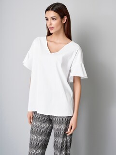 Bluse mit V-Ausschnitt thumbnail 2