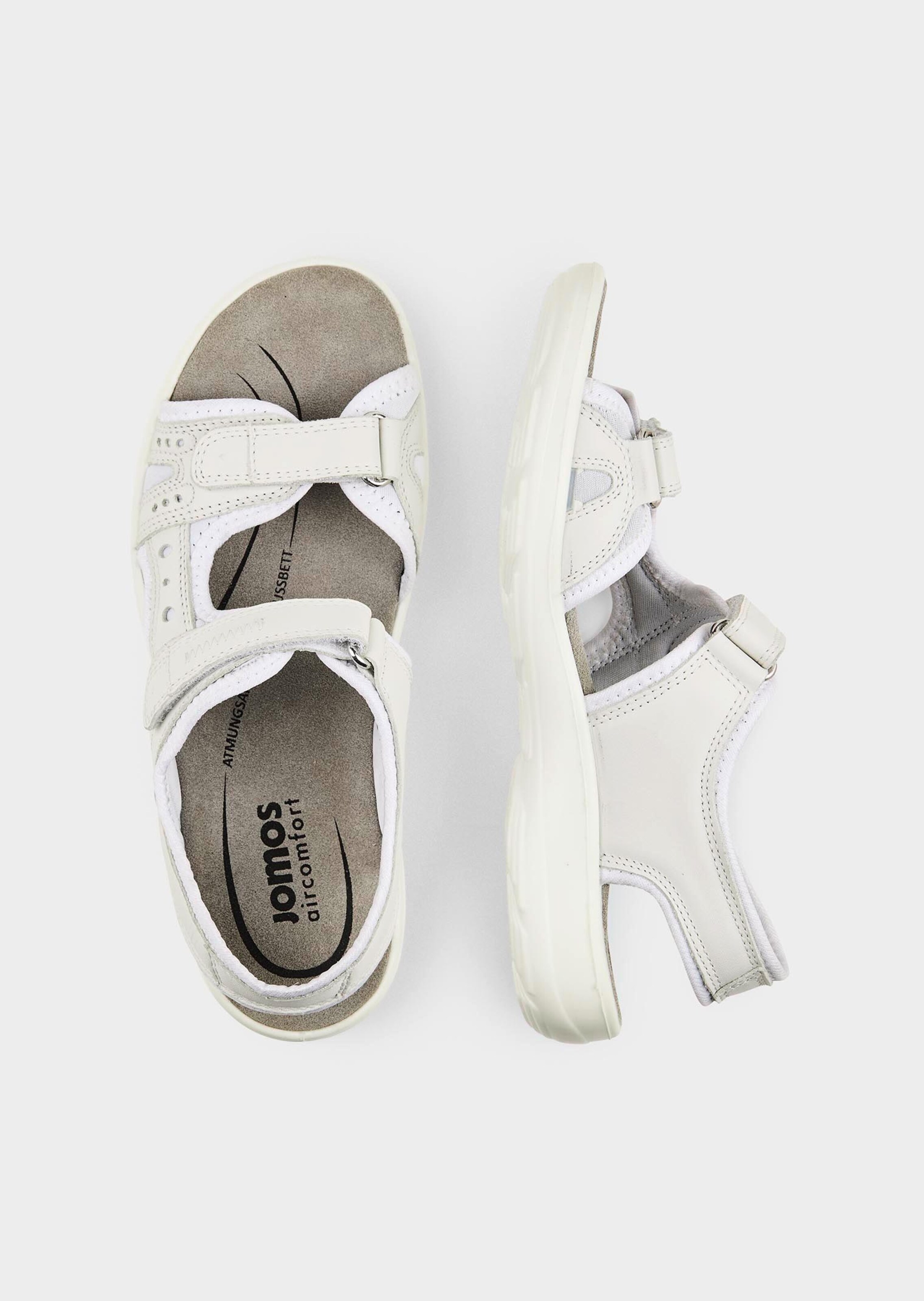 Leder-Sandalen mit Klettverschluss thumbnail 2