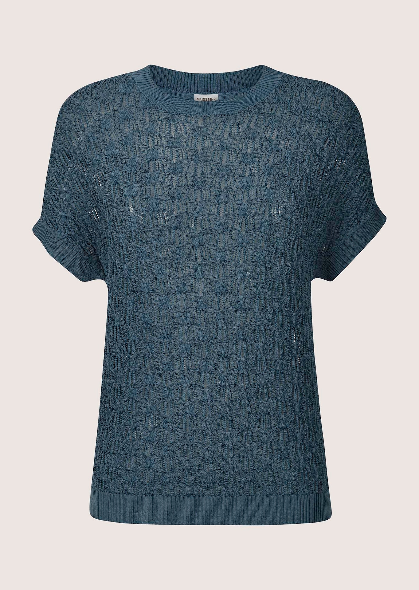 Pull léger en maille ajourée