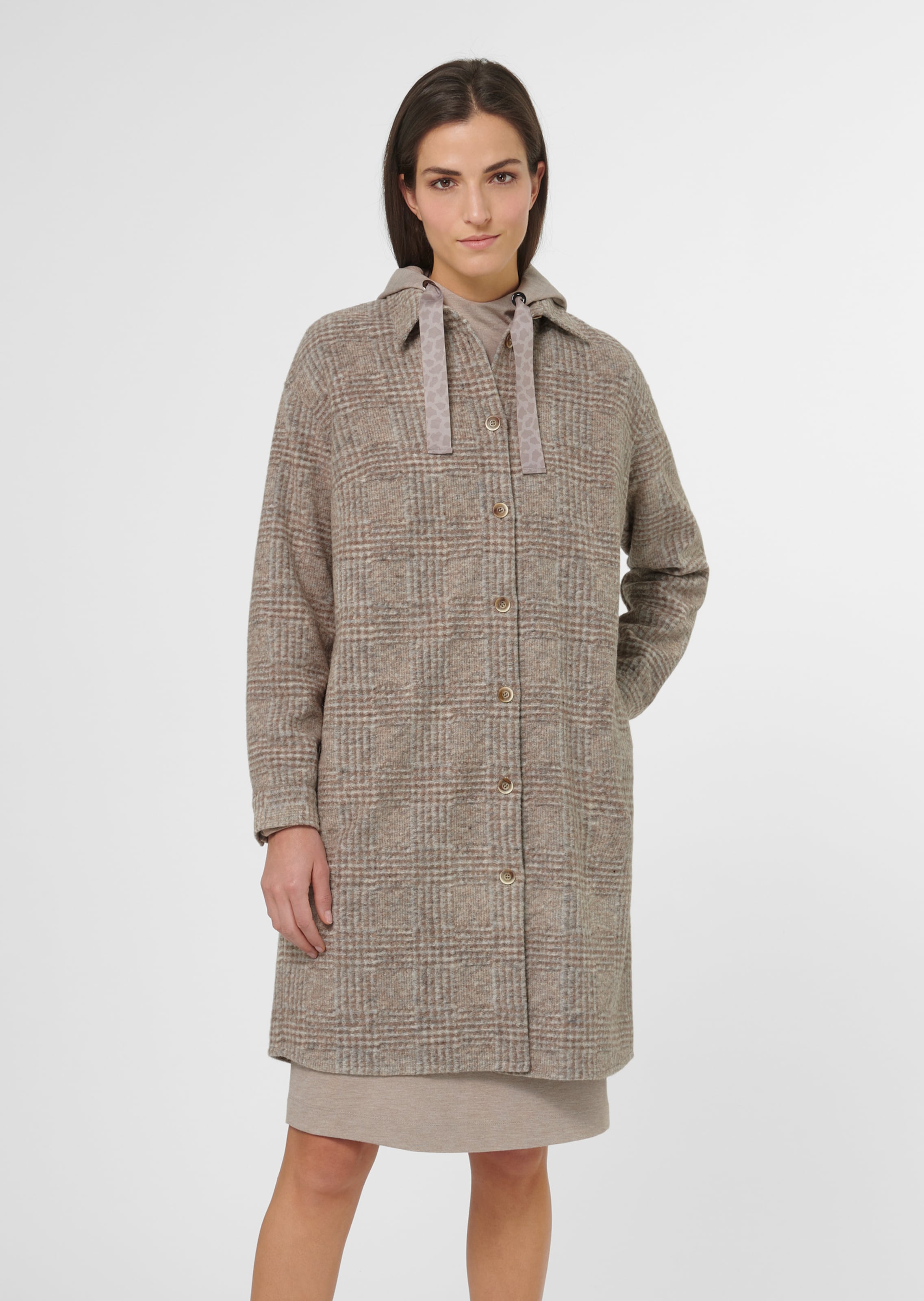 Veste chemise longue Prince de Galles