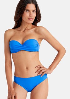 Bandeau bikini with drape effect thumbnail 2