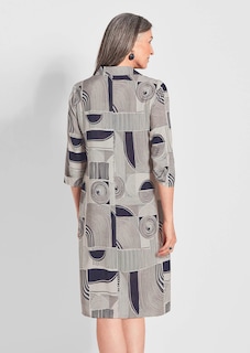 Blusenkleid mit Alloverdruck thumbnail 3