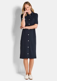 Robe, style marin, en jersey interlock thumbnail 2