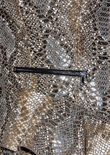 Lederjacke mit Schlangenmuster thumbnail 6