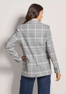 Langer Karo-Blazer thumbnail 4