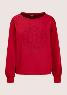 Sweatshirt avec imprimé en relief tendance thumbnail 4