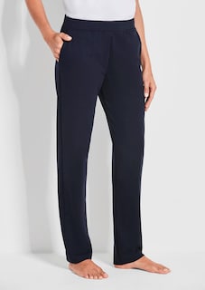 Bequeme Freizeithose mit Schlupfbund und Taschen thumbnail 2