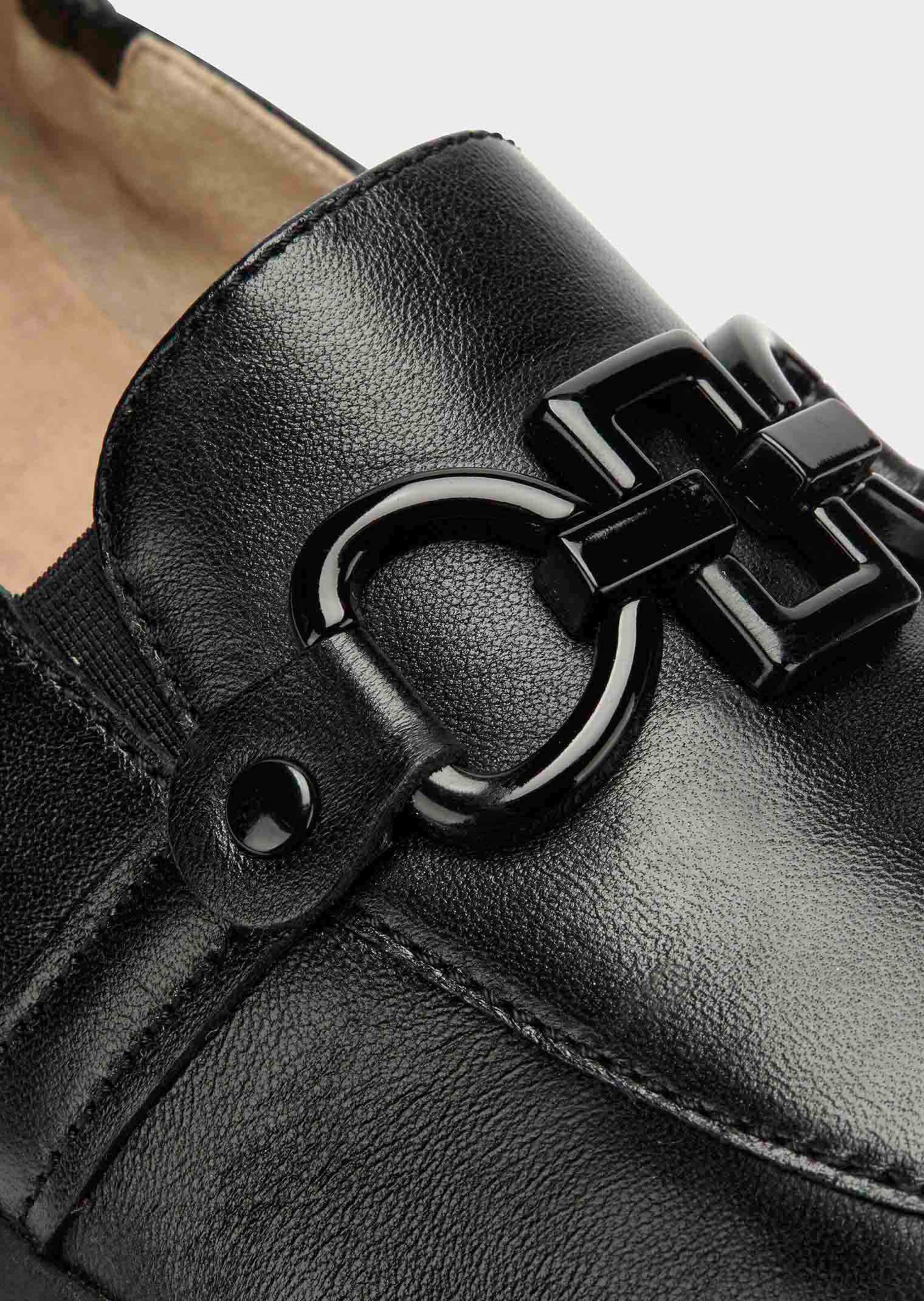 Mocassins en cuir véritable thumbnail 3