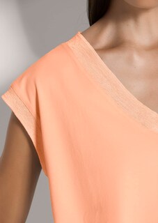 Sleeveless top with a wide ribbed trim thumbnail 5