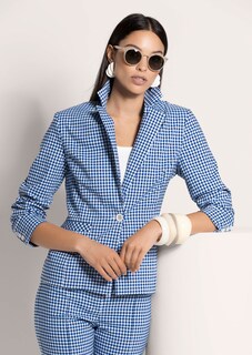 Blazer in feinem Vichy-Karo thumbnail 5