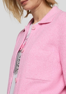 Veste en tricot, façon chemisier thumbnail 4