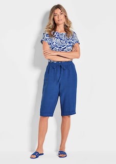 Bermudahose CARLA aus reinem Leinen thumbnail 2