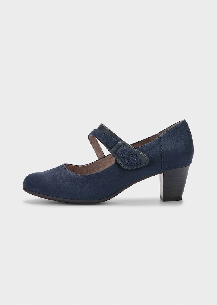 Pumps mit Klettverschluss