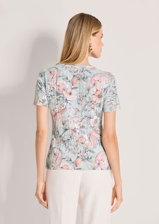 Pull léger à motif fleuri thumbnail 4