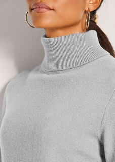 Kaschmirpullover mit Rollkragen thumbnail 6