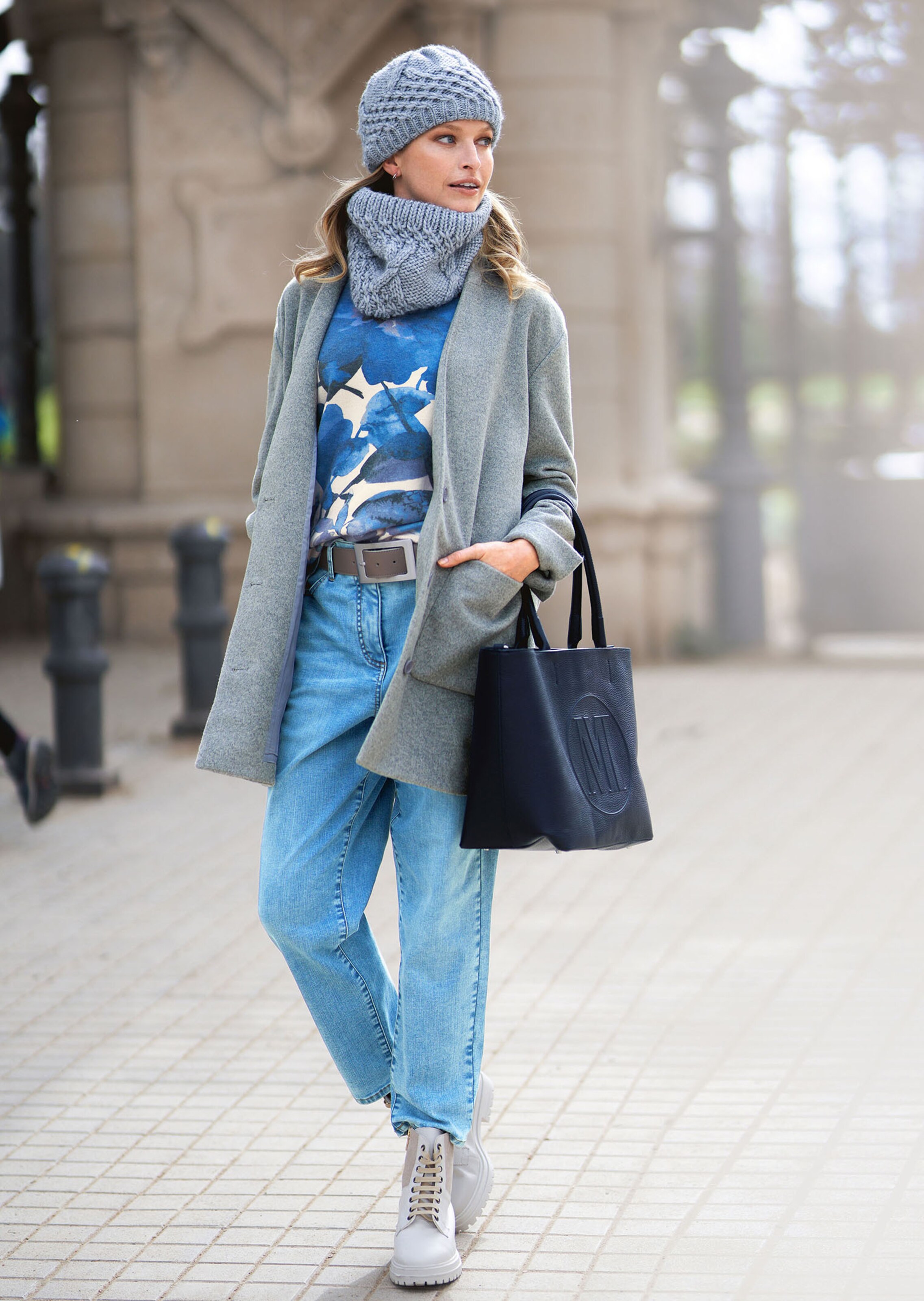 Mom-Jeans im Highwaist-Stil