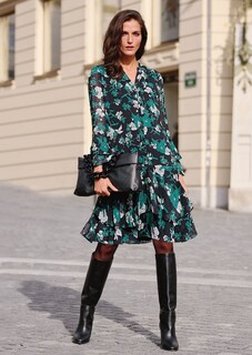 Feminines Rüschenkleid thumbnail 1