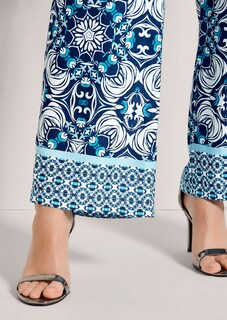 Weite Sommerhose mit Unikat-Print thumbnail 6