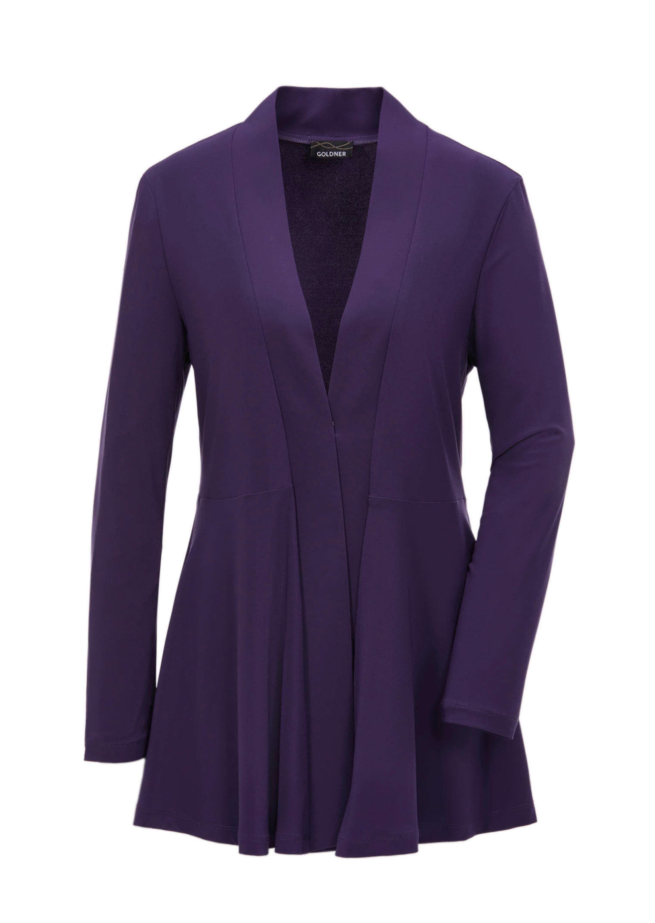 Veste longue en jersey