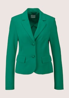 Kurzer Jersey-Blazer thumbnail 7
