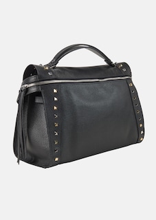 Sac en cuir avec rivets décoratifs thumbnail 2