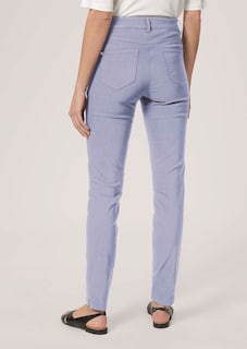 Skinny fit trousers with zip pockets thumbnail 4