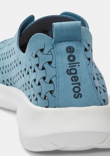 Extraleichte Halbschuhe mit Lochmuster thumbnail 3