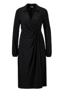 Robe cache-cœur avec col chemise thumbnail 6